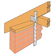 Expamet Stand Wall Plate Strap Twist 150mm